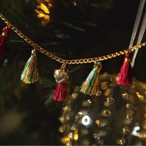 Handmade Charm Necklace with Vintage Heart Locket